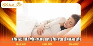 Nằm Mơ Thấy Mình Mang Thai Đánh Con Gì Nhanh Giàu